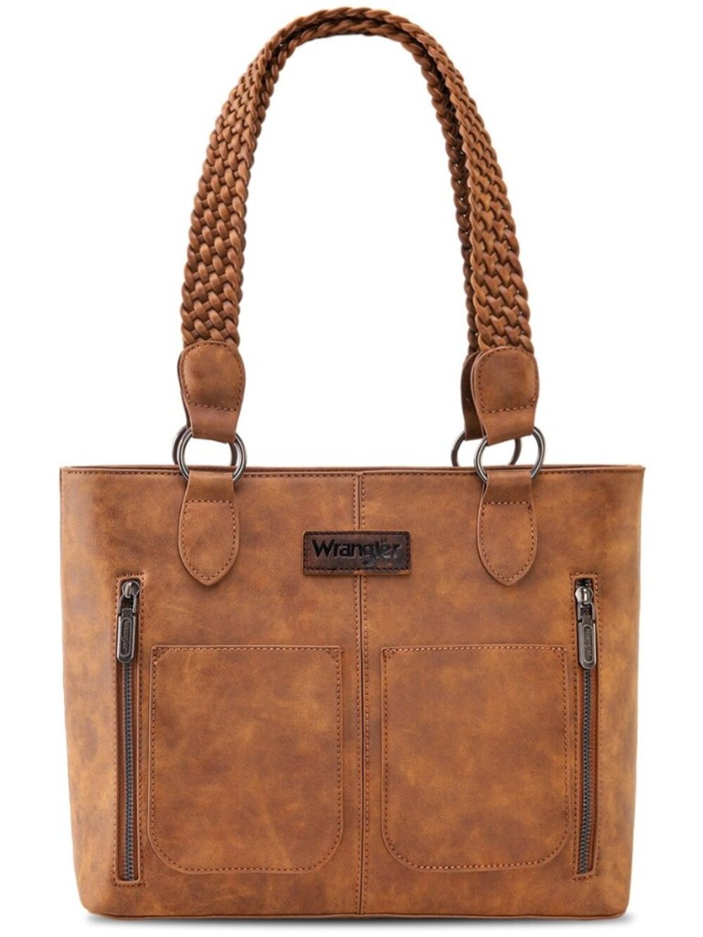 Distressed Tote Bag for Women Western Purse Multi Pockets Handbags and Shoulder
